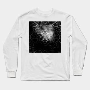 Magical black and white mandala 003 Long Sleeve T-Shirt